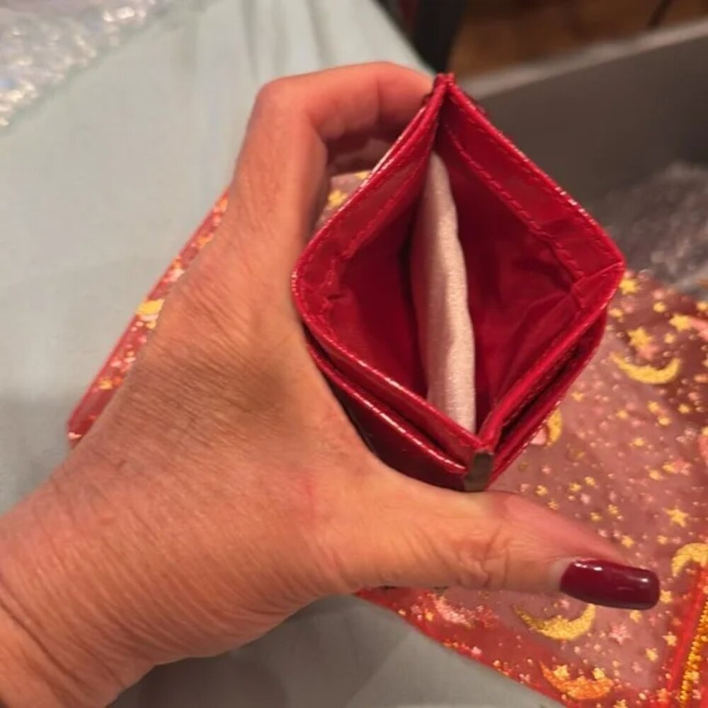 NEW♥️AUTHENTIC Coach Red Card Holder♥️ - Picture 4 of 5